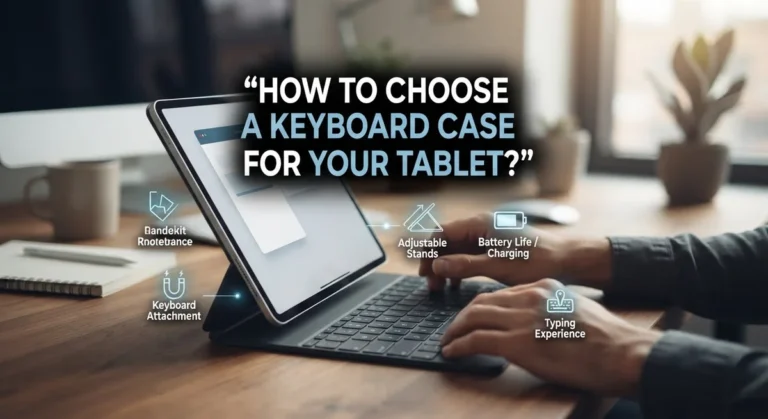 How to Choose a Keyboard Case for Your Tablet?
